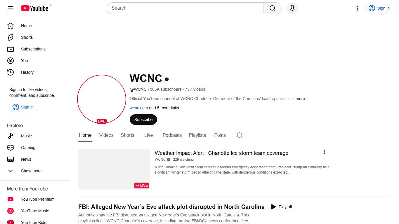 WCNC - YouTube